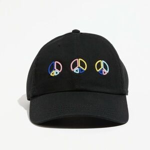 Spiritual Gangster Peace Emblem Dad Hat – Black NWT